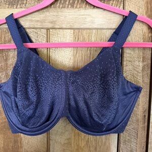 Wacoal Dark Blue Supportive Full-Coverage Underwire Bra